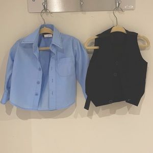 Black 3 piece suit (no jacket) for baby